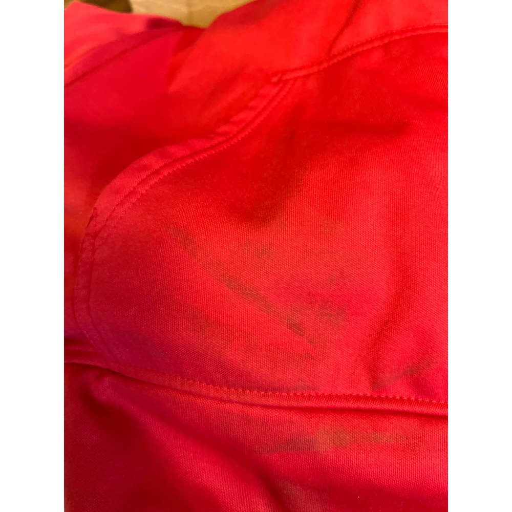 Scarlet & Gray Ohio State Buckeyes Red Embroidered Hoodie Mens XL Polyester - Picture 9 of 10